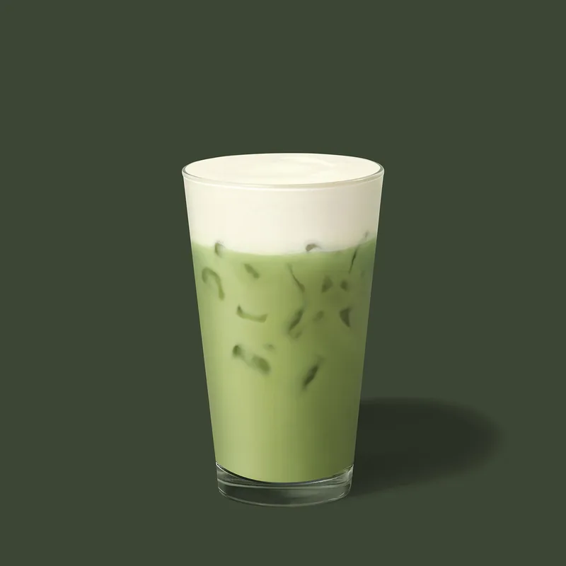 Iced Vanilla Protein Matcha Latte at Starbucks