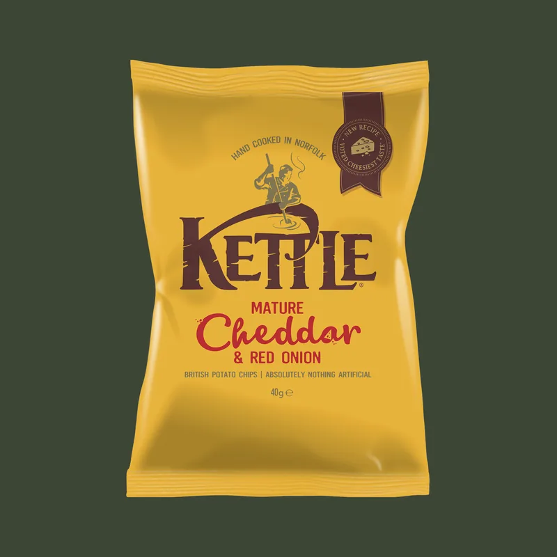 Kettle Chips Mature Cheddar & Red Onion at Starbucks