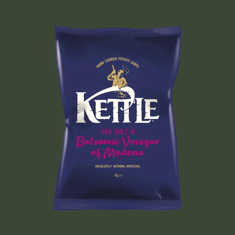 Kettle Chips Sea Salt & Balsamic Vinegar at Starbucks