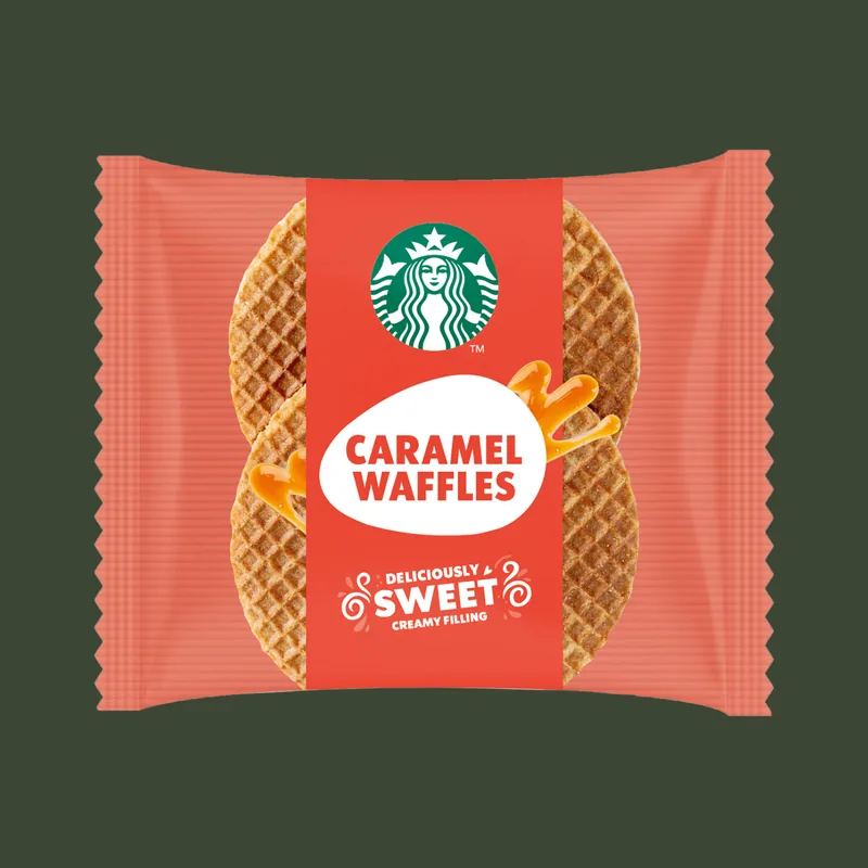 Large Caramel Waffles at Starbucks