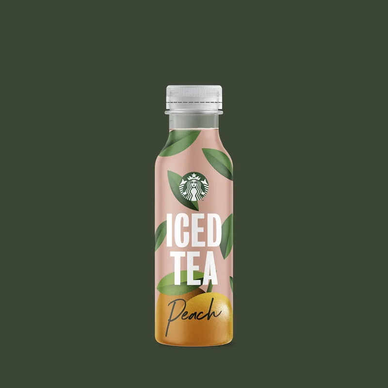 Peach Iced Tea 330ml at Starbucks