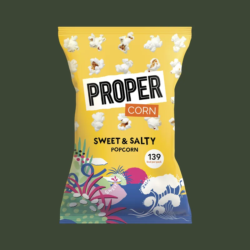 Sweet & Salty Popcorn at Starbucks