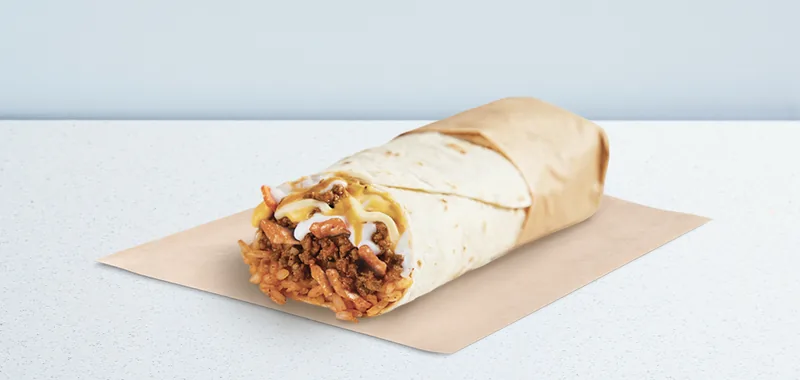 BEEFY MELT BURRITO at Taco Bell