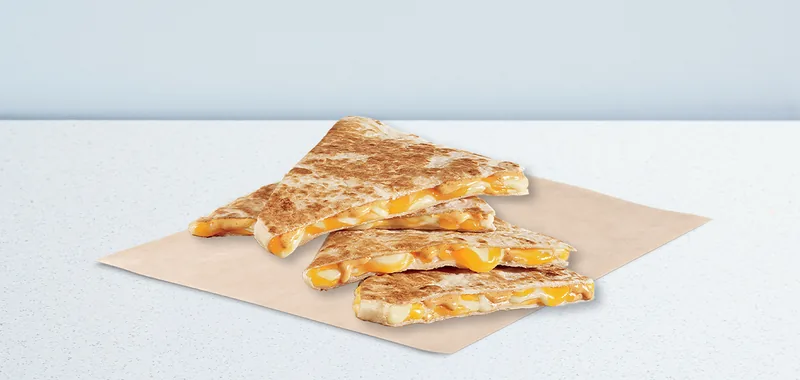 CHEESE QUESADILLA at Taco Bell