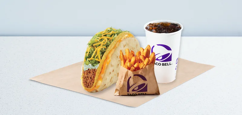 CHEESY GORDITA CRUNCH MEAL at Taco Bell