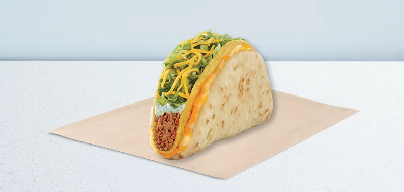 CHEESY GORDITA CRUNCH at Taco Bell