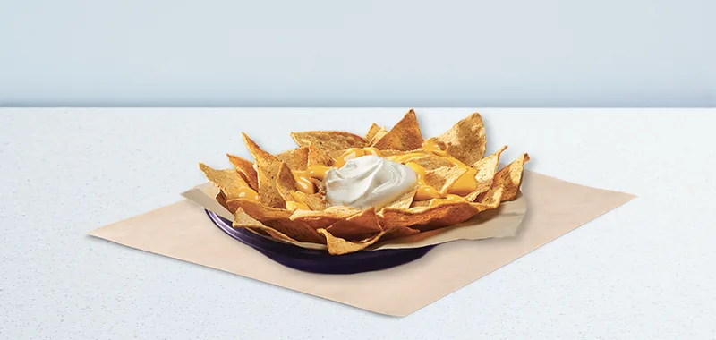 CHEESY TOPPED NACHOS at Taco Bell
