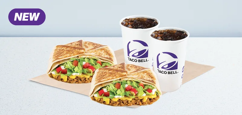 CRUNCHWRAP SUPREME BUNDLE FOR 2 at Taco Bell