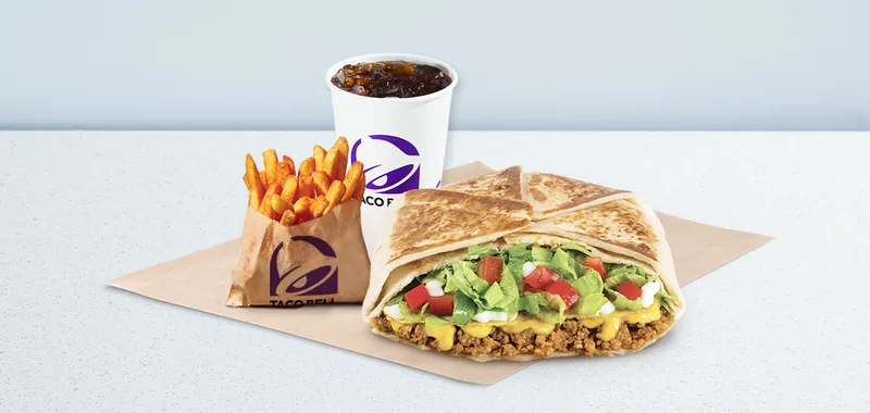 CRUNCHWRAP SUPREME MEAL at Taco Bell