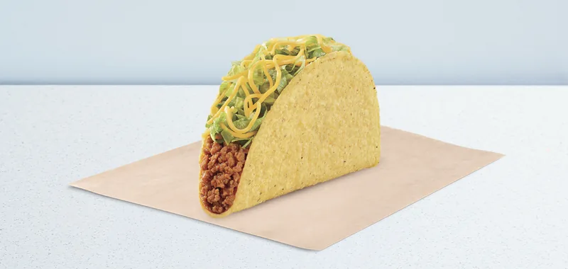 CRUNCHY TACO at Taco Bell