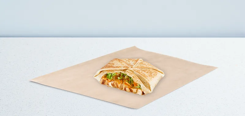 FIRECRACKER CHICKEN CRUNCHWRAP SLIDER at Taco Bell