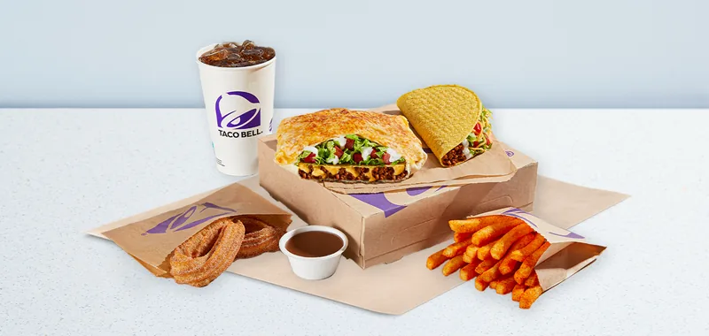 GRILLED CHEESE CRUNCHWRAP SUPREME BOX at Taco Bell