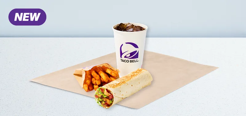 JALAPENO HONEY MUSTARD BURRITO MEAL at Taco Bell