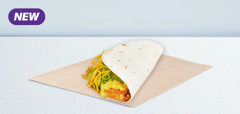 JALAPENO HONEY MUSTARD SOFT TACO at Taco Bell
