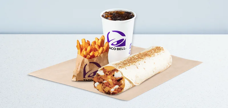 VOLCANO BURRITO MEAL at Taco Bell