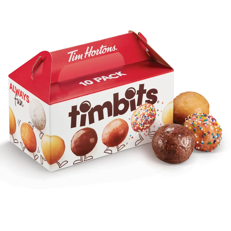 10 Box Timbits at Tim Hortons