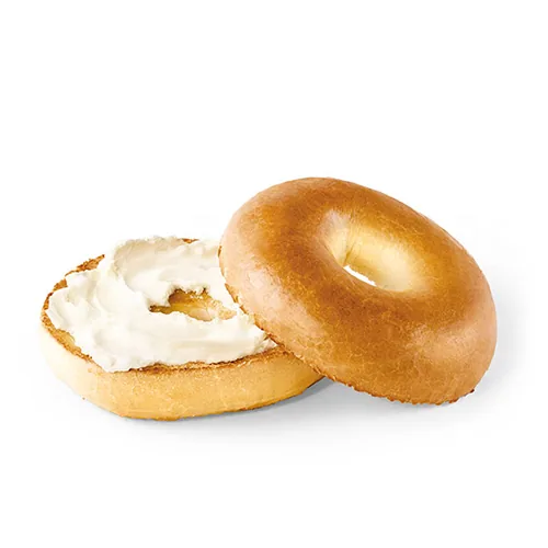 Bagel with Cream Cheese at Tim Hortons