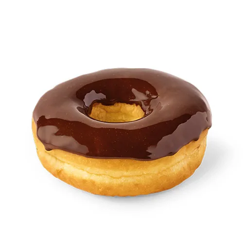 Chocolate Dip Donut at Tim Hortons