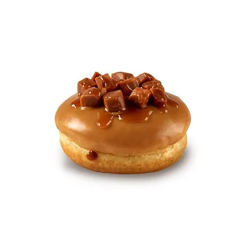 Maple & Caramel Donut at Tim Hortons