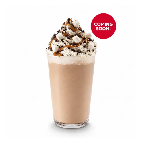 Maple Caramel S'mores Latte at Tim Hortons