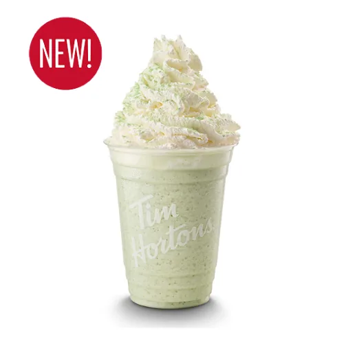 Matcha Frappé at Tim Hortons