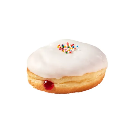 Raspberry Vanilla Donut at Tim Hortons