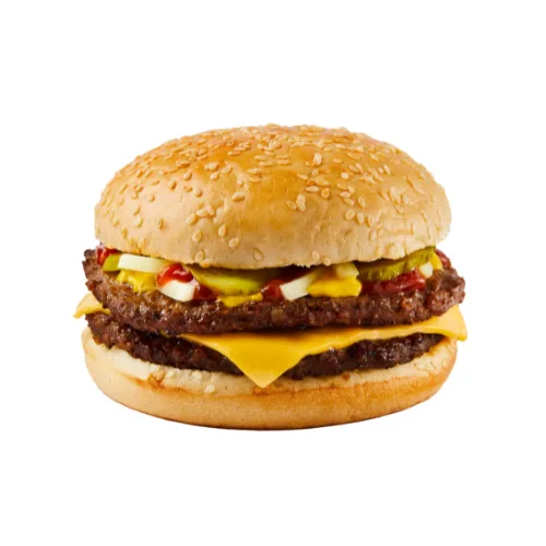Tims Double Cheeseburger at Tim Hortons