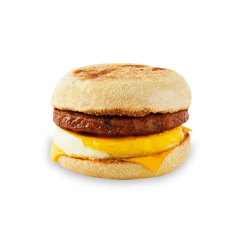 Veggie Egg with Cheese Muffin at Tim Hortons