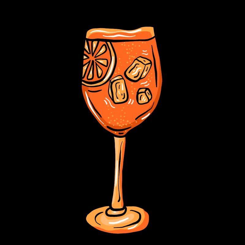 Aperol Spritz at Zizzi