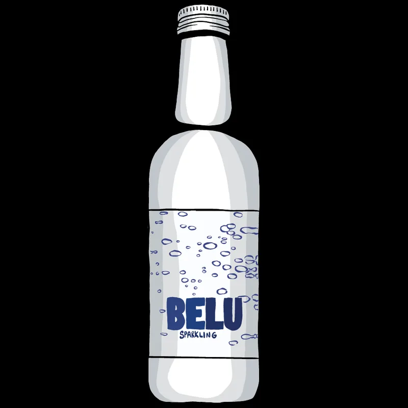 Belu Sparkling Water Large at Zizzi