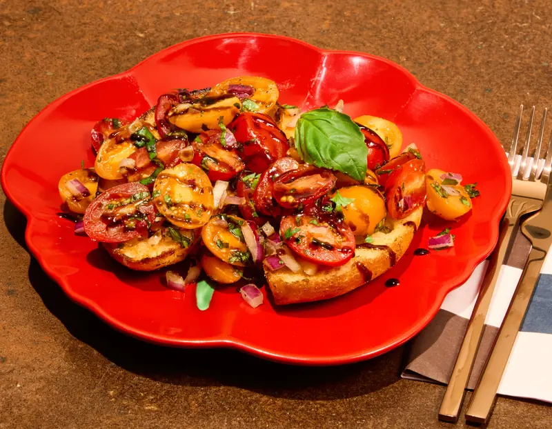 Bruschetta Classica at Zizzi
