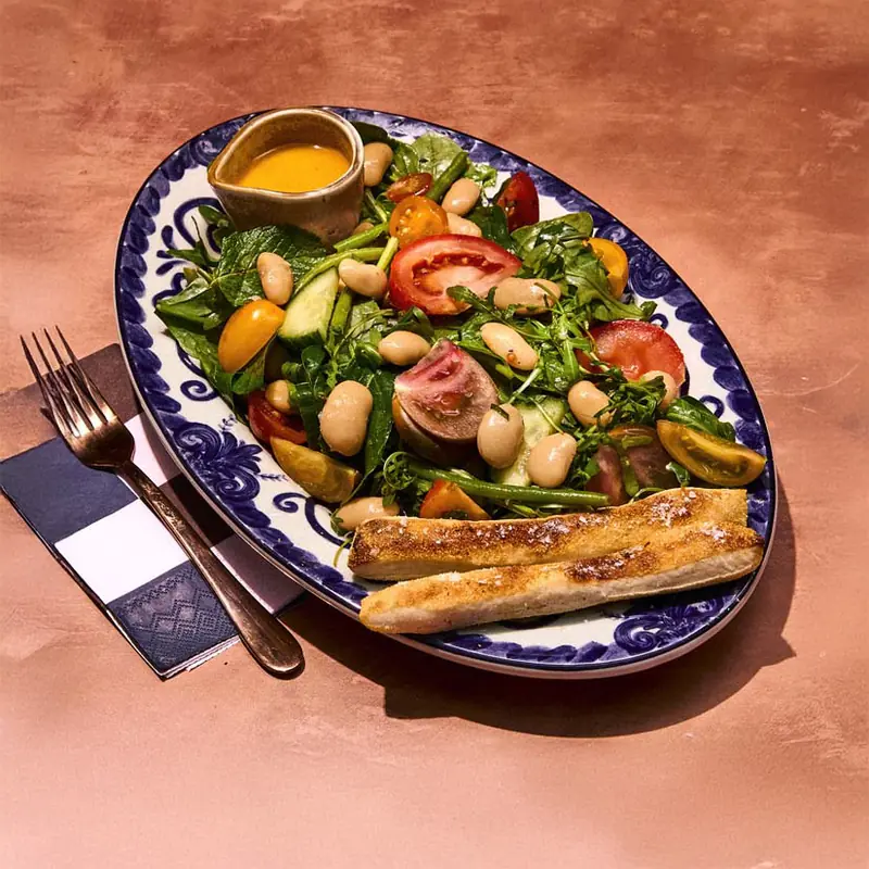Butter Bean Salad at Zizzi