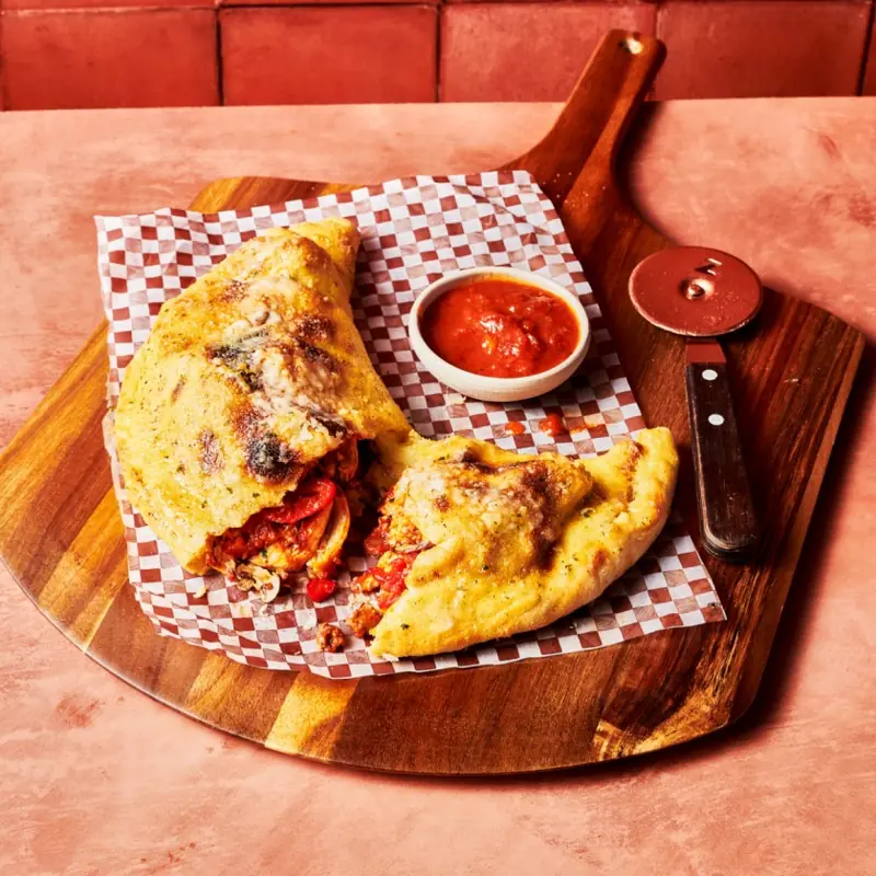 Calzone Carne Piccante at Zizzi
