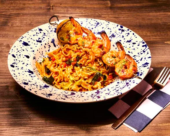 Chilli King Prawn at Zizzi