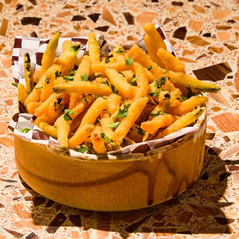 Courgetti Fritti at Zizzi