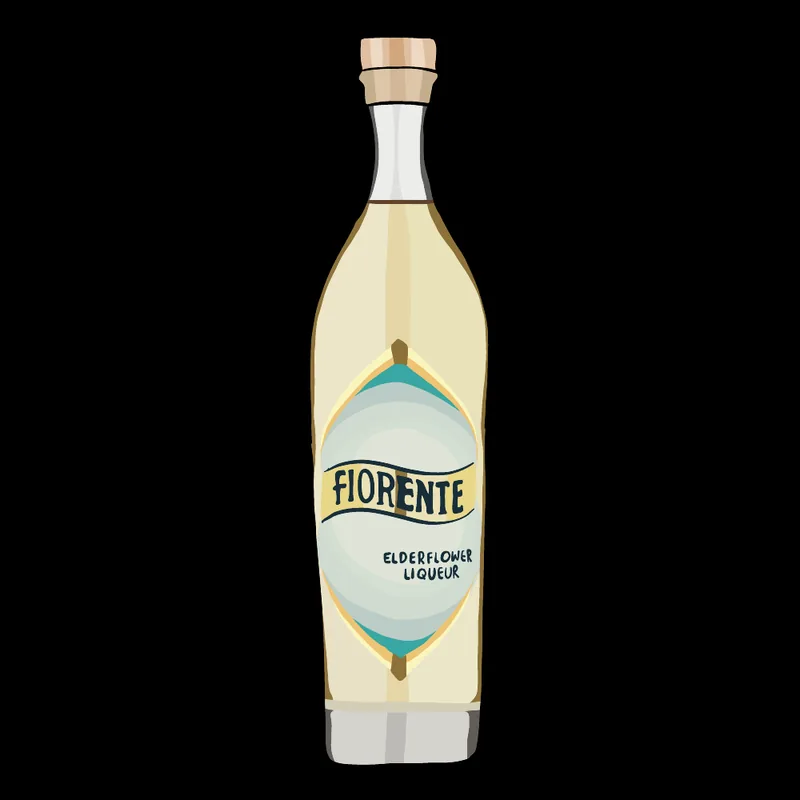 Fiorente Elderflower Liqueur 50ml at Zizzi