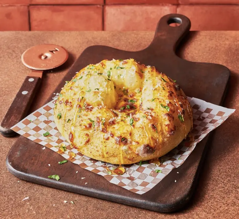 Garlic & Mozzarella Bombe at Zizzi