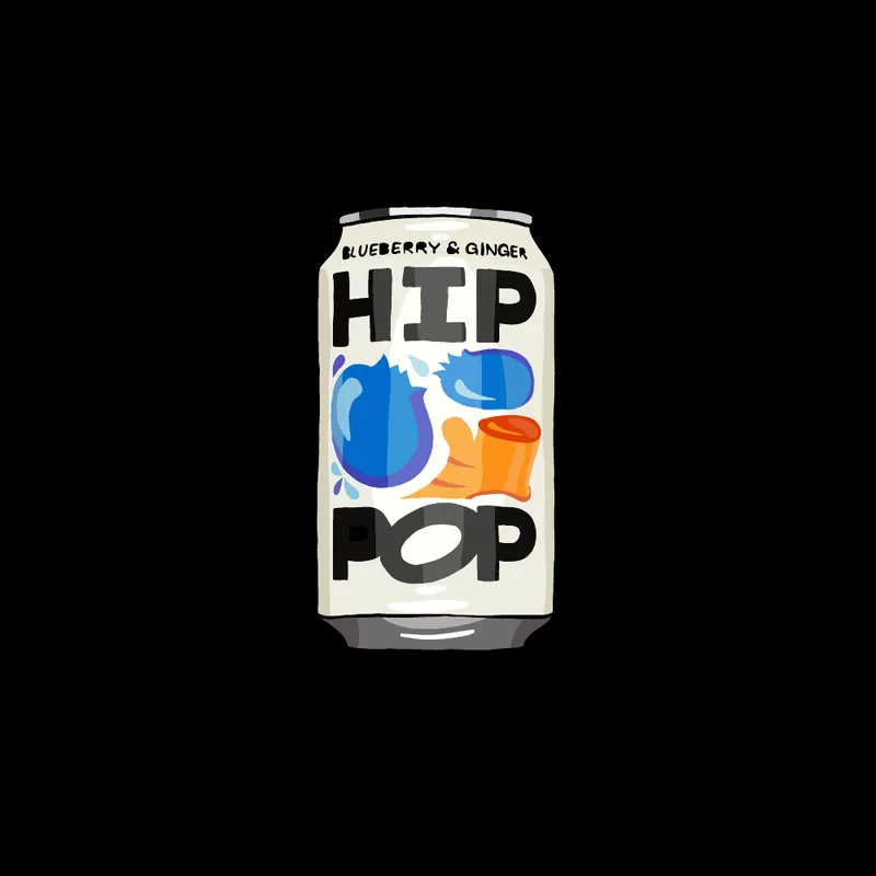 Hip Pop Kombucha Blueberry & Ginger at Zizzi