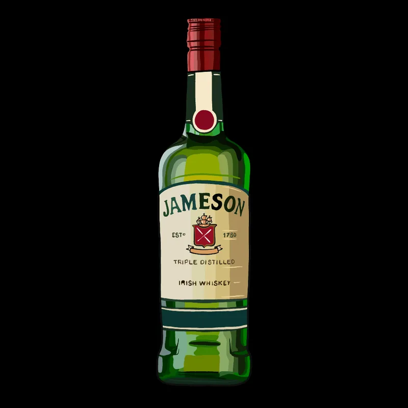 Jamesons Irish Whiskey 50ml at Zizzi