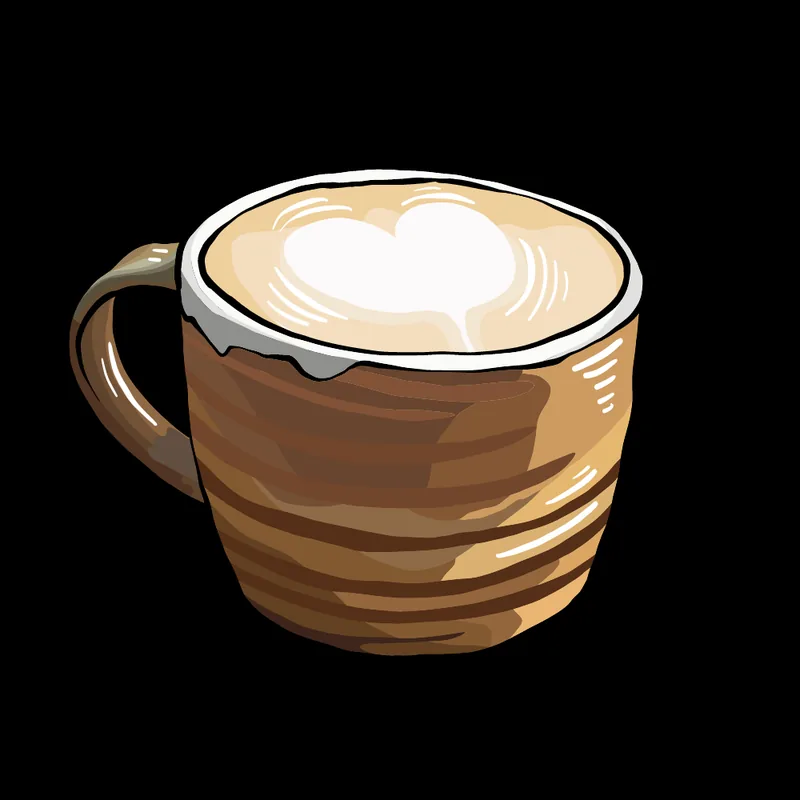 Latte at Zizzi