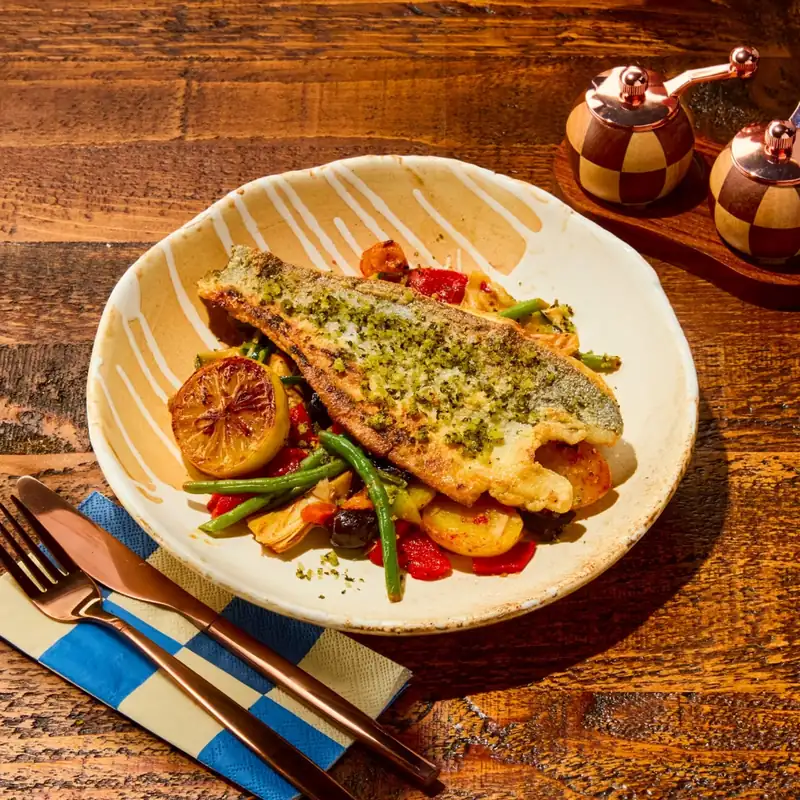 Mediterranean Sea Bass at Zizzi
