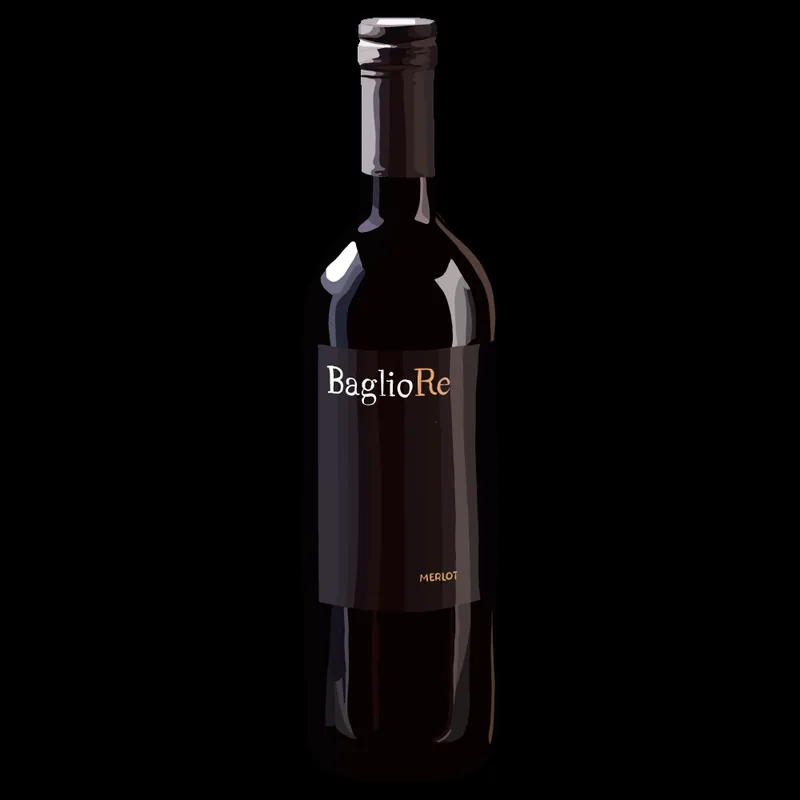 Merlot Bottle at Zizzi