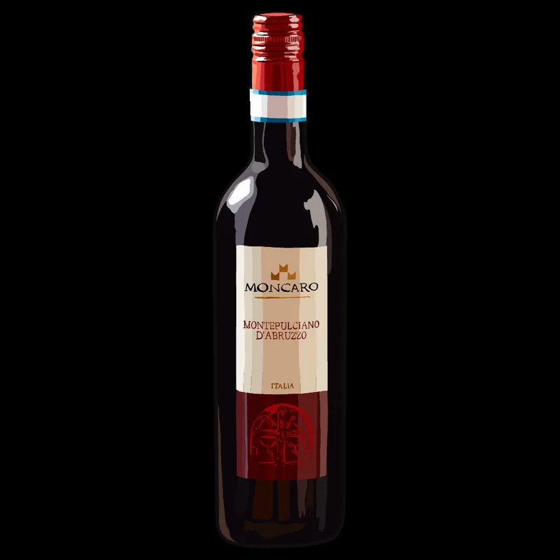 Montepulciano Bottle at Zizzi