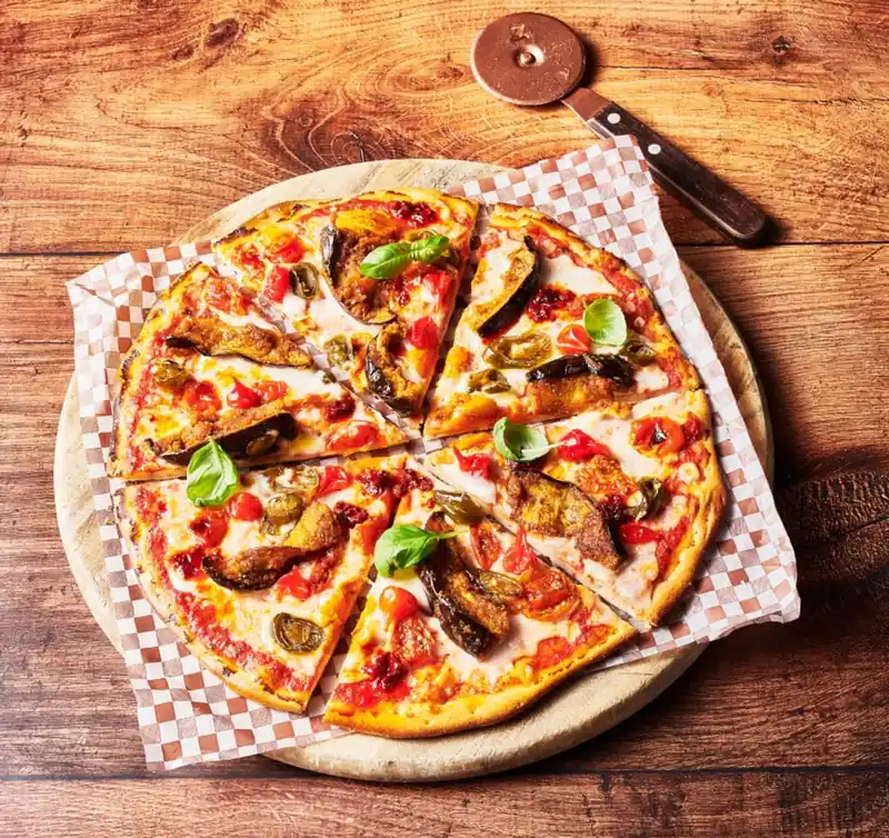 Non-Gluten Aubergine Parmigiana at Zizzi