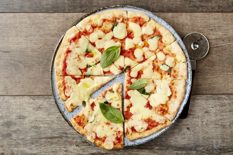 Non-Gluten Margherita Pizza at Zizzi