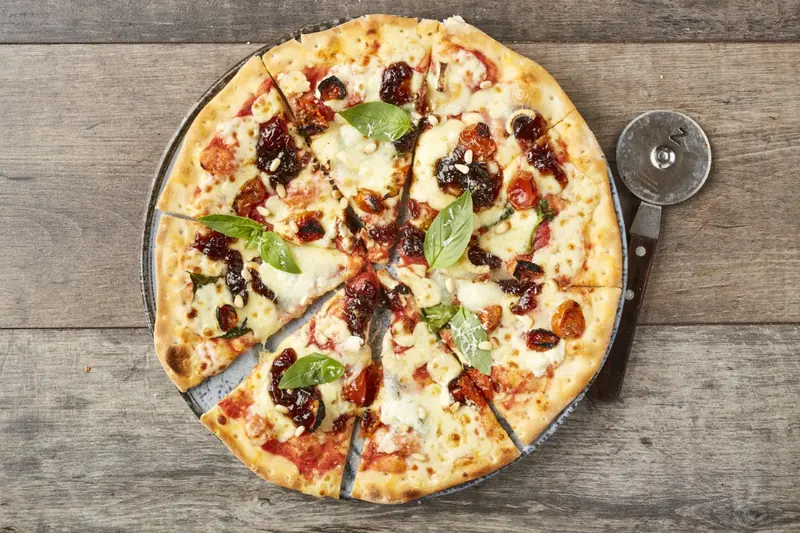 Non-Gluten Pinoli Pizza at Zizzi