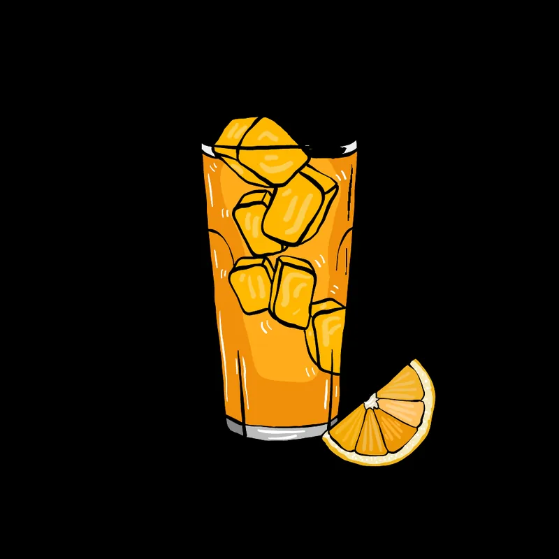 Orange Juice at Zizzi