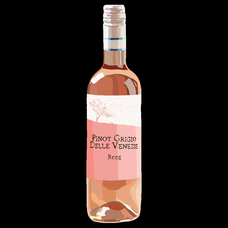 Pinot Grigio Blush Bottle at Zizzi