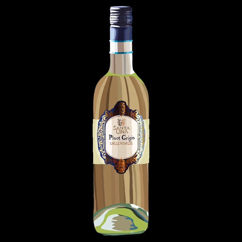 Pinot Grigio Bottle at Zizzi