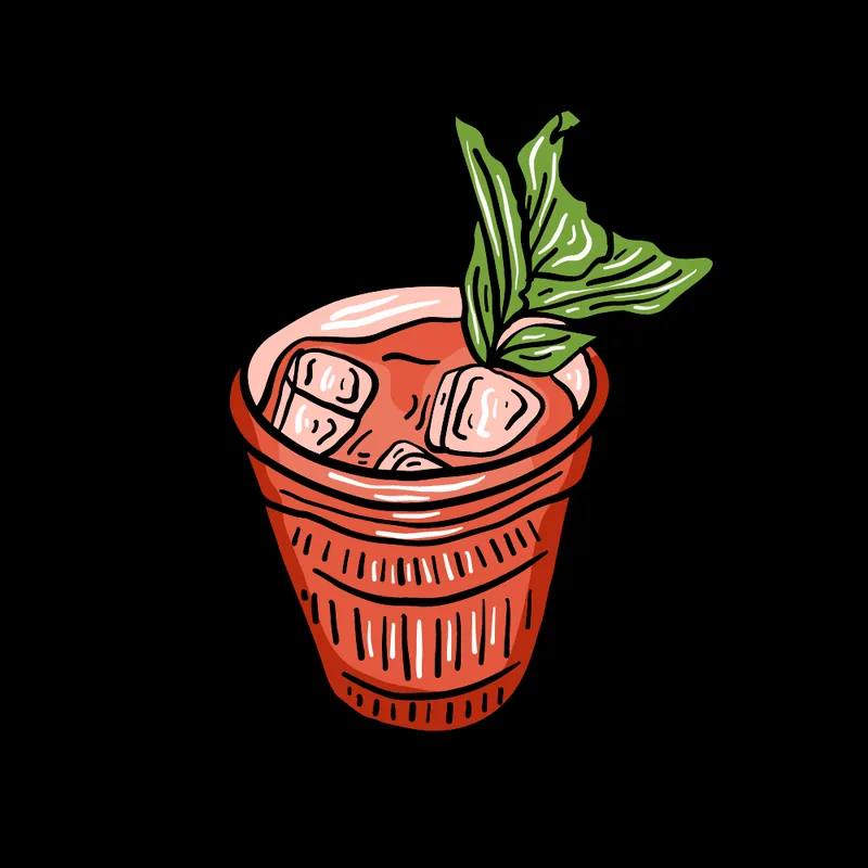Raspberry Mojito at Zizzi